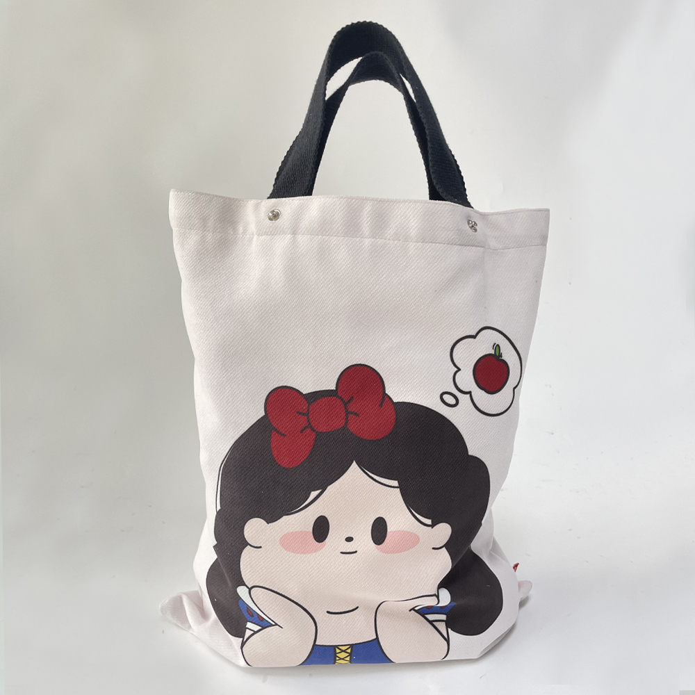 CHERAINTI Reusable Canvas Tote Bag, Shopping Bag with A Inner Pockets and Handle for Women Washable Large Size